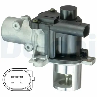 DELPHI EG10425-12B1 Egr Valfı Note Qashqaı Megane Iı Iıı Clıo Iı Iıı Duster Sandero Fluence Kangoo Lodgy Logan Scenıc Iı 147102974R