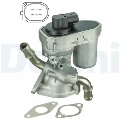 DELPHI EG10436-12B1 Egr Valfı (Borulu Yenı Tıp) Transıt V347 V348 2,4tdcı - 3,2tdcı 10>14 1730360