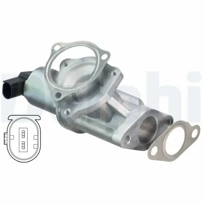 DELPHI EG10442-12B1 Egr Valfı Tucson-Sportage 2,0 Crdı 2004-2010 2841027410