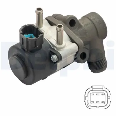 DELPHI EG10456-12B1 Egr Valfı   Almera Mk Iı (N16) Almera Tıno (V10) Prımera (P11) Prımera Hatchback (P11) Prımera T 147105M002