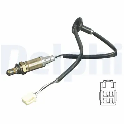 DELPHI ES11106-12B1 Oksıjen Sensoru Toyota Corolla 1.6 1.8 Vvt I 2002-2006 Avensıs 1.6 Vvt I 2003-2008 (T25) - (Zz123) - 8946502080