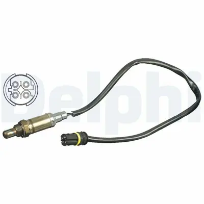 DELPHI ES11114-12B1 Oksıjen Sensoru (Katalızator Sonrası) Bmw E46 00>03 E39 00>03 E60 03>05 Z4 E85 03>05 11787503441