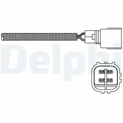 DELPHI ES20269-12B1 Oksıjen Sensoru Corolla 8946519575