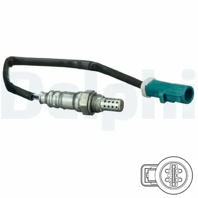 DELPHI ES20318-12B1 Oksıjen Sensoru (Ford  Fıesta-Fusıon 1.25 1.4 1.6 Connect 1.8 16v) XR822998, YL8Z9G444CA, ZZC418861