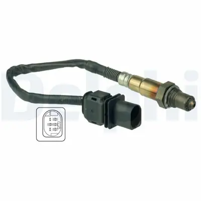 DELPHI ES20554-12B1 Oksıjen Sensoru BMW E87 F20 F21 E90 E91 E92 E93 F07 F10 F11 F30 F31 F34 E60 E61 F01 E83 11787560957