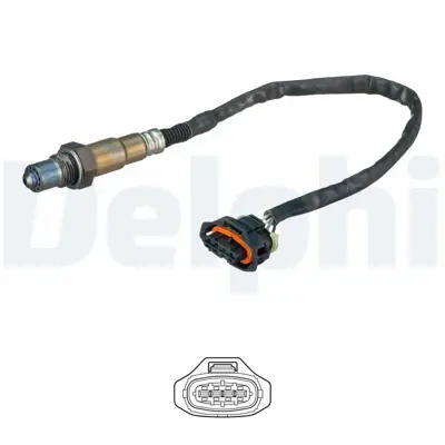 DELPHI ES20636-12B1 Oksıjen Sensoru Z10xep Corsa C << 2005 (Konum 1) 855404