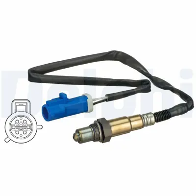 DELPHI ES20646-12B1 Oksıjen Sensoru Ford Focus, C Max, Volvo S40, V50 1254769