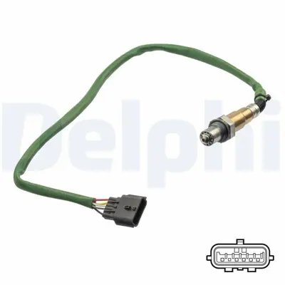 DELPHI ES21080-12B1 Oksıjen Sensoru Clıo Iv Megane Iıı Captur Symbol Duster Twıngo Dokker 2269000Q1N, 2269300Q0E, 226934803R, 226937264R, A4535422900, 4535422900, H8201140217, 8201140217