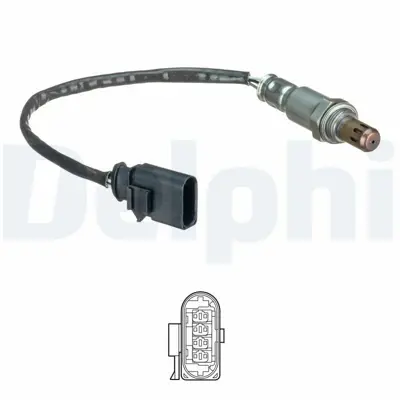 DELPHI ES21097-12B1 Lambda Sensoru 11> Golf7 Jetta Polo 1.2tsı 3F906262C