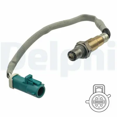DELPHI ES21121-12B1 Oksıjen Sensoru Ford Focus Iı 1.6 Tı 04>11 3M519F472BB