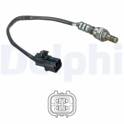 DELPHI ES21158-12B1 Lambda Sensoru 04>10 Aveo 1.4 16v 96419955D