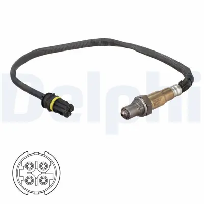 DELPHI ES21190-12B1 Oksıjen Sensoru Bmw E81 E87 Lcı E90 E60 N43 N45 N46 N52 11787569968
