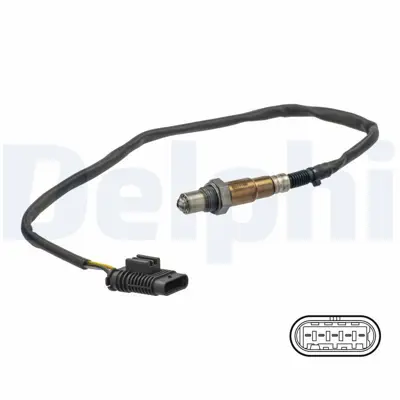 DELPHI ES21199-12B1 Oksıjen Sensoru Katalızator Onu Bmw F20 F30 F32 F36 G30 G11 G02 G01 11788631047
