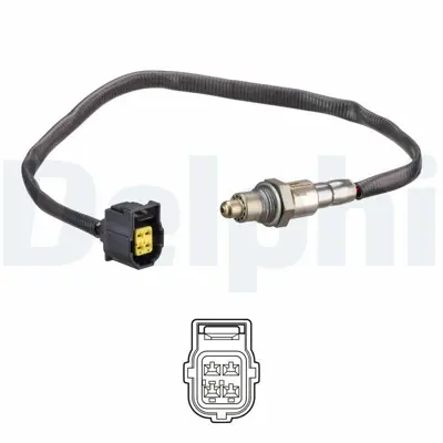 DELPHI ES21202-12B1 Sensör Lambda 204-205-212-213-167-253 226A04GD0B, 75426418, A0075426418