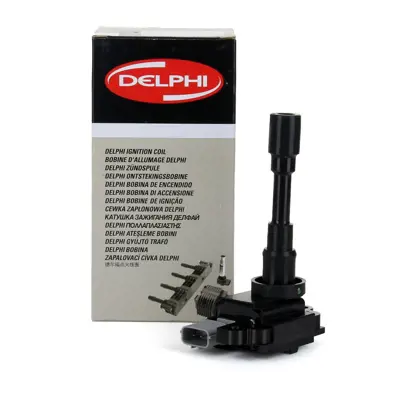 DELPHI GN10314-12B1 Ateşleme Bobini Corolla 1.4-1.6vvti-1.8 02 Aurıs 1.4vvti 07 Avensıs 1.6vvti-1.8 03 C1-P107 1.0 05 5970C1, 5970C0, 597088, 90919W2001, 90919T2002, 9091902262, 9091902239, 9008019019, 9008019015, 9091902104