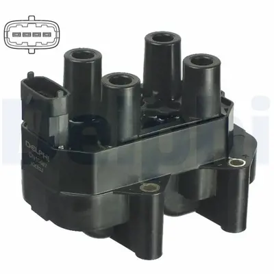 DELPHI GN10487-12B1 Ateşleme Bobini - Opel Sıntra 2.2 96>99 90571949