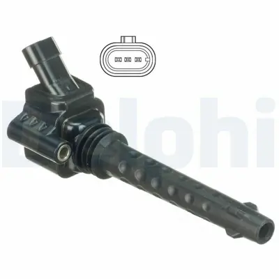 DELPHI GN10528-12B1 Ateşleme Bobini Fıat Lınea 09-07- 55213613, 55224494, 55279421