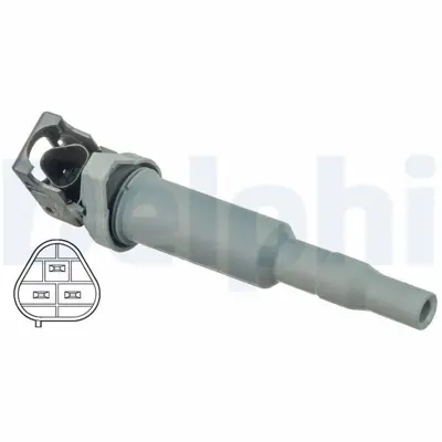 DELPHI GN10586-12B1 Ateşleme Bobini  130ı 325 330 523 525 530 630 730 Z4 09-2004 > 04-2006 12137594936