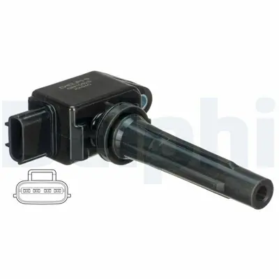 DELPHI GN10625-12B1 Ateşleme Bobini  2 3 6 Cx-3 Cx-5 Cx-9 02-2012 > PE2018100A