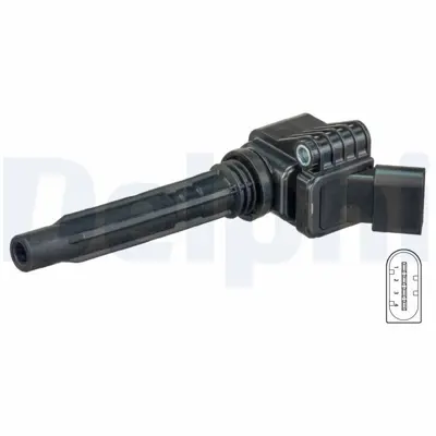 DELPHI GN10632-12B1 Ateşleme Bobini Arteon 17>tıguan 16> Polo 18>a1 A3 A4 A5 Q3 Q7 Q8 Q2 17> Karog Kadıaq Octavıa 17> 6L905110K