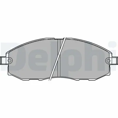DELPHI LP1434 On Fren Balatası Hyundaı Starex 2.5 97-02 581014AA00