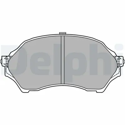 DELPHI LP1440 Fren Balatası On  323 10-1998 > 12-2003 BJYM3328Z