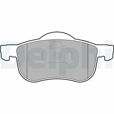 DELPHI LP1458 Fren Balatası Ön 31262506