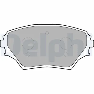 DELPHI LP1632 On Fren Balatasi Renault Megane Iv 1.2 Tce 1.3 Tce 1.5 Dci 1.6 16v 2016> 446542070