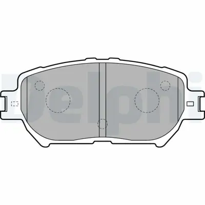 DELPHI LP1738 Fren Balatası On  Camry 08-2001 > 12-2005 4465YZZDZ