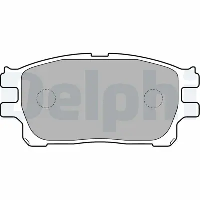 DELPHI LP1784 Fren Balatası Ön Toyota Previa 05-03 09-05 446528490