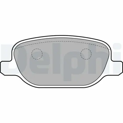 DELPHI LP1845 Fren Balatası Arka Alfa Romeo 159 Brera Spıder - Lancıa Thesıs 11-02> 9949203