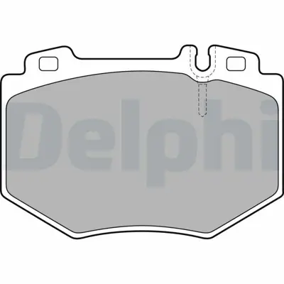 DELPHI LP1851 Fren Balatası On S-Class W220 98>05 34203320