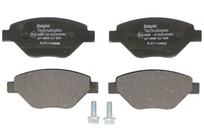 DELPHI LP1866 On Fren Balatasi Megane Ii Scenic Ii 1,4 - 1,5dci - 1,6 - 1,9dci - 2,0 Kangoo 1,9dci 01> 410609192R, 7701207673, 770120673, 8671016189, 77363782, 98845340, 431698151D, 431698151F, 7D0698451F, 7D0698451G