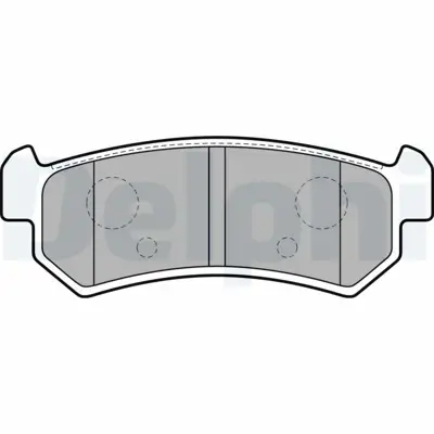 DELPHI LP1910 Arka Fren Balatasi Kia Sorento 03-10 96405131, 96800089