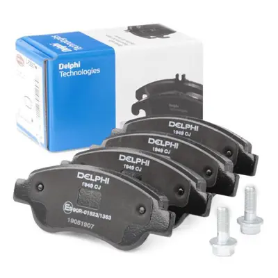 DELPHI LP1949 Fren Balatası On Cıtroen C1 - Peugeot 107 - Toyota Aygo 06-05> 4465YZZDT, E172283