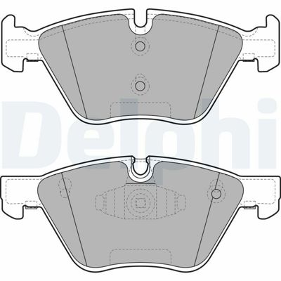 DELPHI LP1960 Fren Balatası On Bmw E81 E82 E87 E88 E90 E92 E93 34116771972