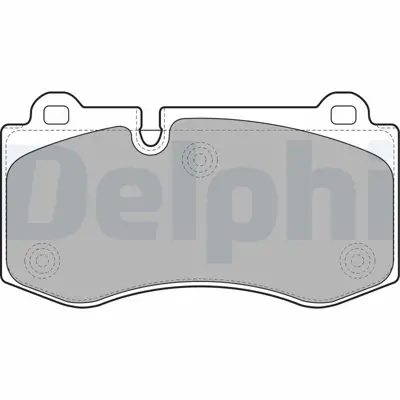 DELPHI LP1980 Fren Balatası On  Cl500 S320 S350 S420 S450 S500 S600 12-2005 > A0054207820