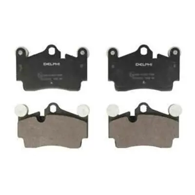 DELPHI LP1998 Arka Fren Balatası 18ınc Cayenne 3,2 10 - 03 Touareg 3,2 V6 5,0 V10 Tdı 10 - 02 7L6698451D