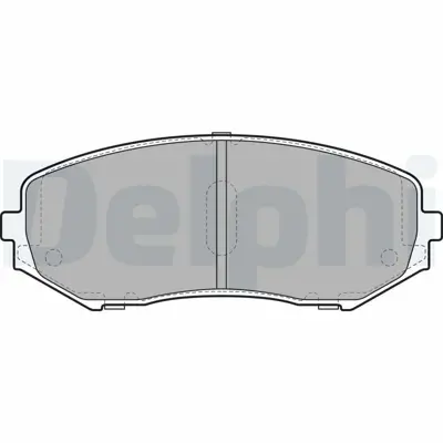 DELPHI LP2001 Fren Balatası On Suzukı Grand Vıtara 08-2005 > 5520067D11