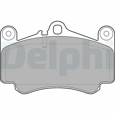 DELPHI LP2056 On Fren Balatası Porsche 911 Cabrıo Targa Tavan 3.6 3.8 M 97.01 Ma1.01 99>12 99635194911
