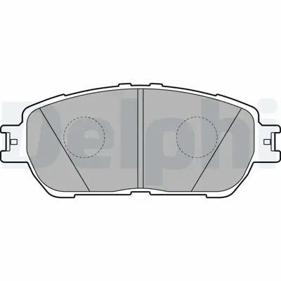 DELPHI LP2132 Fren Balatası On  Camry 11-2005 > 12-2011 4465YZZEA