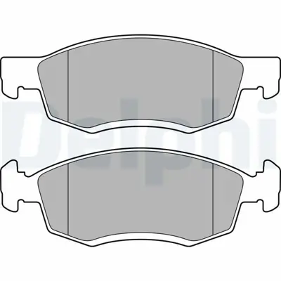 DELPHI LP2137 On Fren Balatası Logan Mcv 1,4 - 1,6 - 1,6 16v - 1,5dcı 02 - 07> 6001549803