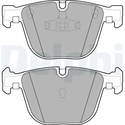 DELPHI LP2141 Fren Balatası Arka Bmw F07 F01 F02 F03 F04 34216790966