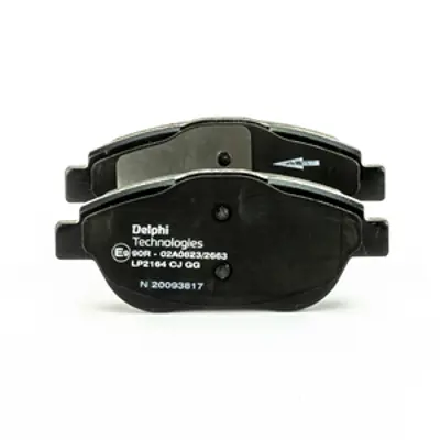 DELPHI LP2164 Fren Balatası On C3 09 1617293780, 1647863580, 3649095, 1611837880, 1611140580, 1617275680, 1607083180, 1629038380, 1613192580, 425431