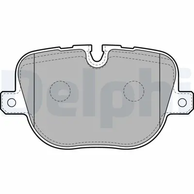 DELPHI LP2175 Fren Balatası Arka Range Rover 10-12 4.4 V8d Range Rover Sport 10-13 5.0 V8 Petrol LR015577