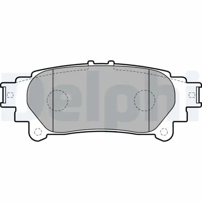 DELPHI LP2196 Fren Balatası Arka Lexus   Rx350 Rx450h  Prıus + 04-2009 > 446647071