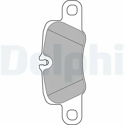 DELPHI LP2237 Arka Fren Balatası Porsche Panamera 970 911 14> 97035294903