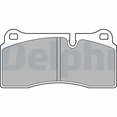 DELPHI LP2448 Fren Balatası Arka Audı Q7. R8 03-06 4S0698451L, 4S0698451M
