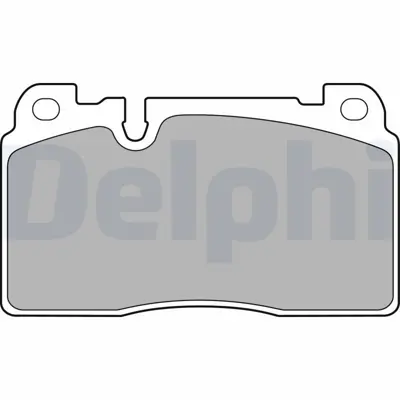 DELPHI LP2491 Fren Balatası Ön A6 11 A7 10 Q5 08 - Macan 14 8R0698151D