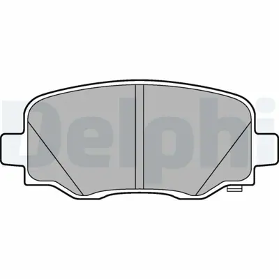 DELPHI LP3194 Arka Fren Balatasi Fiat 500 1,4 Abarth 08 - 08> Fiat 500c 1,4 Abarth 09 - 09> 77368077, 77368788